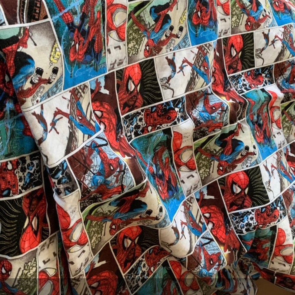 🕸 SOLD - Handmade Superhero Blanket 🕸